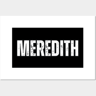 Meredith Name Gift Birthday Holiday Anniversary Posters and Art